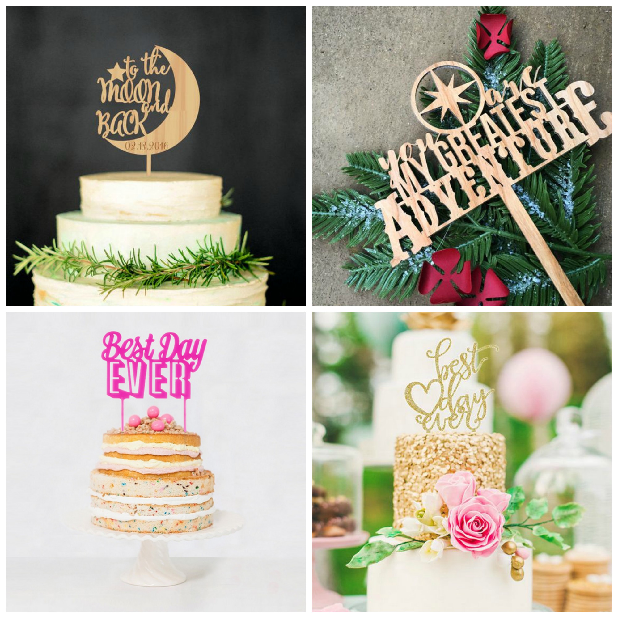 19 Of The Cutest Wedding Cake Topper Ideas Ever