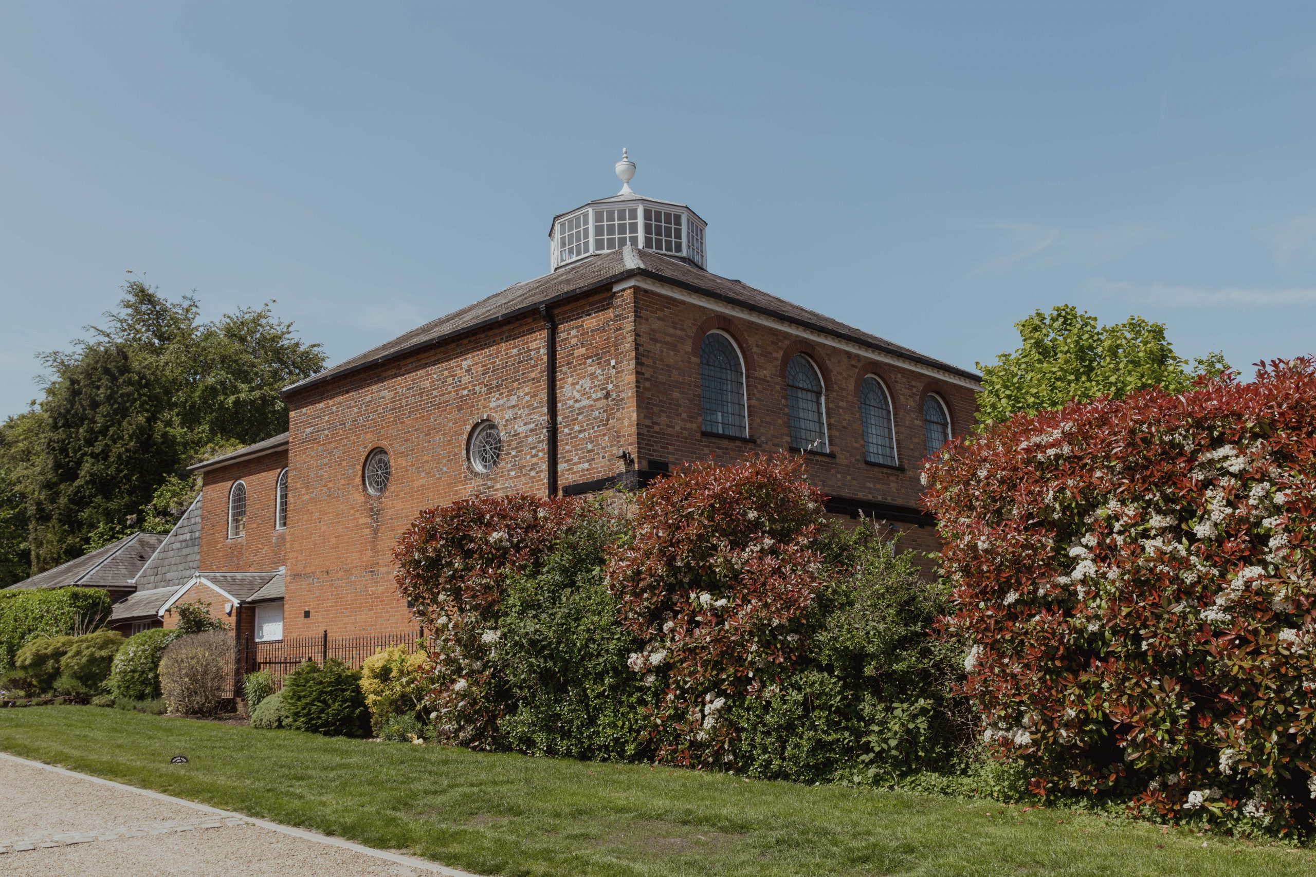 Exterior view The Kings Chapel Wedding Venue