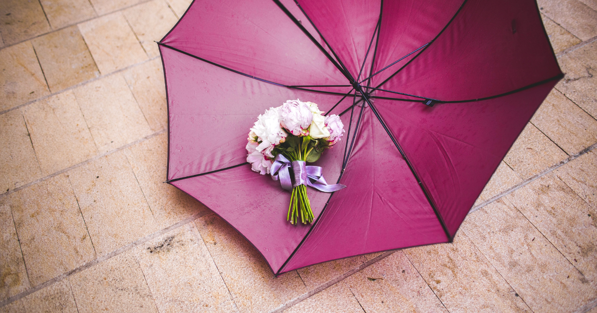 A Rainy Day Wedding - Can You Plan for it?